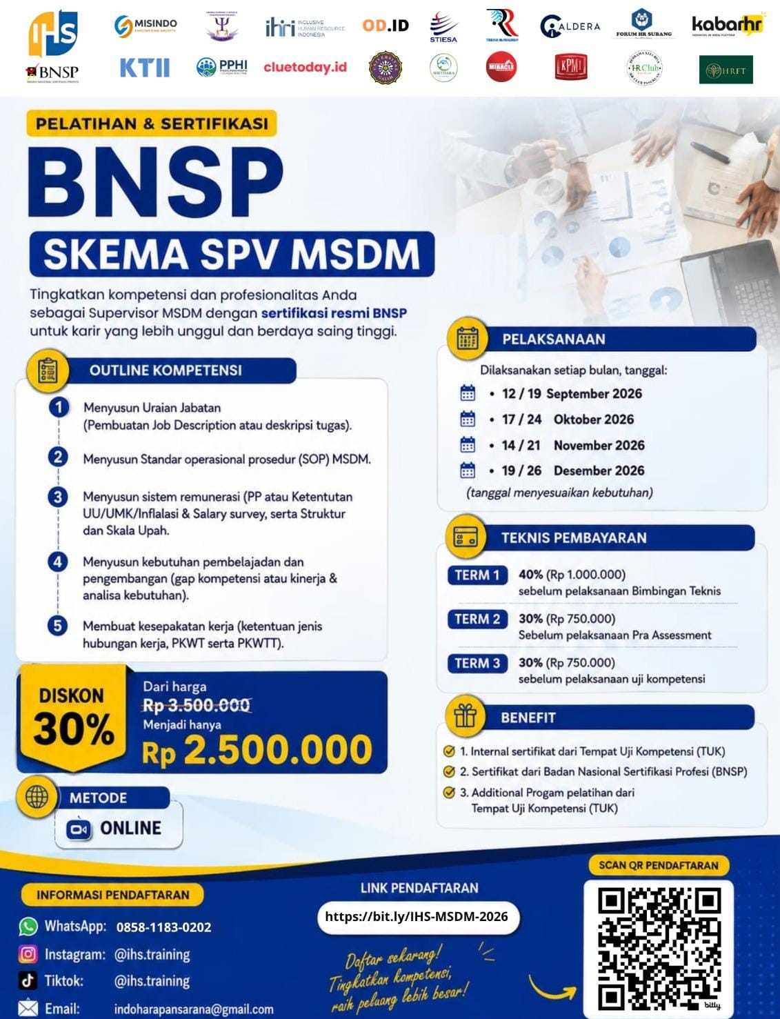 BNSP SPV MSDM